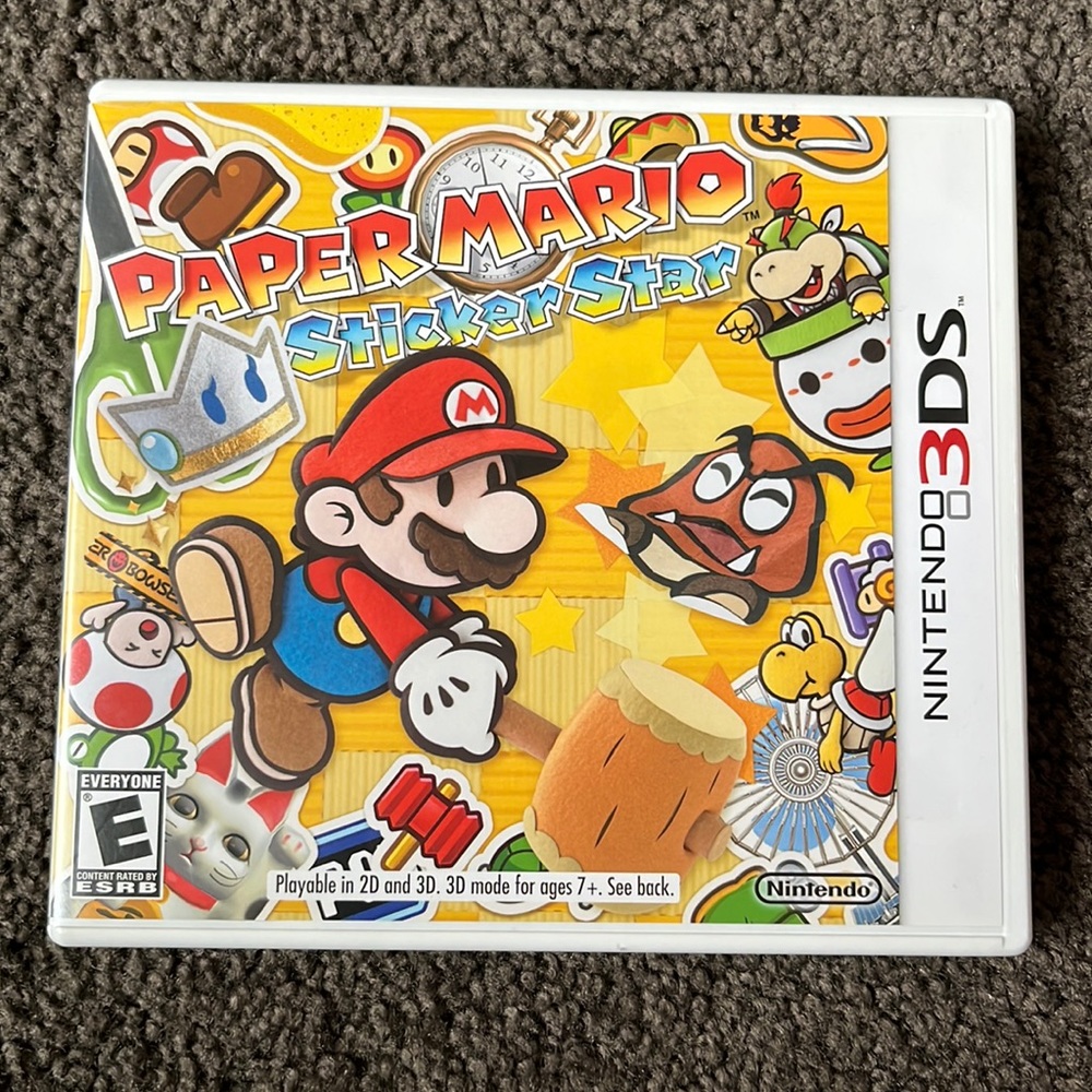 Nintendo 3DS Paper Mario Sticker Star